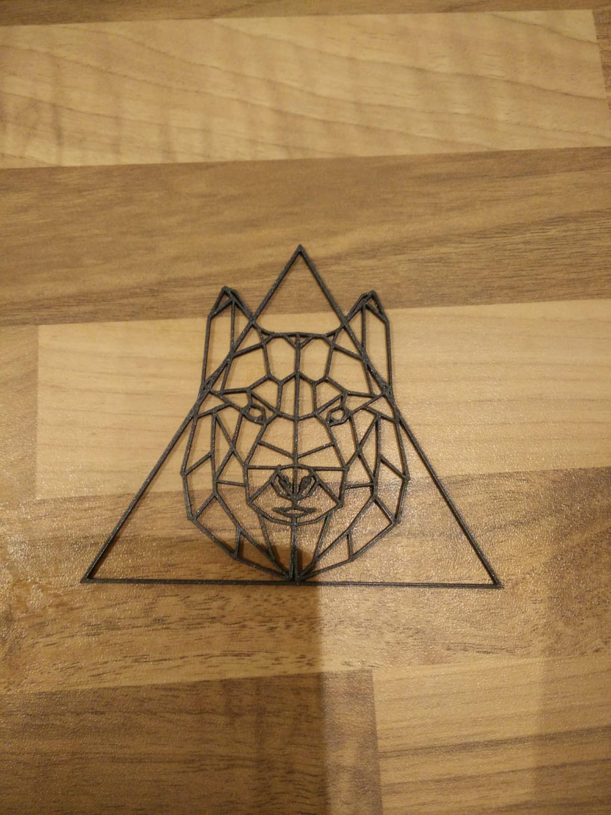 Wolf coaster / wall art by TrackSmith | Download free STL model ...