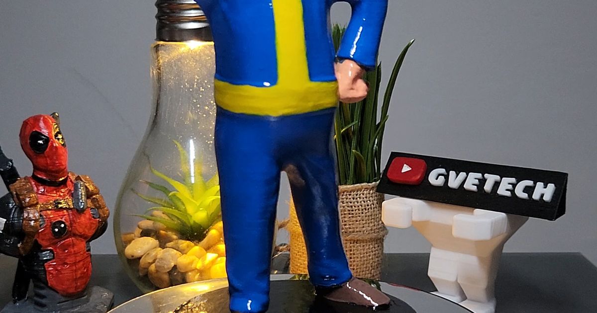 Vault boy from fallout by vader download free stl model printables