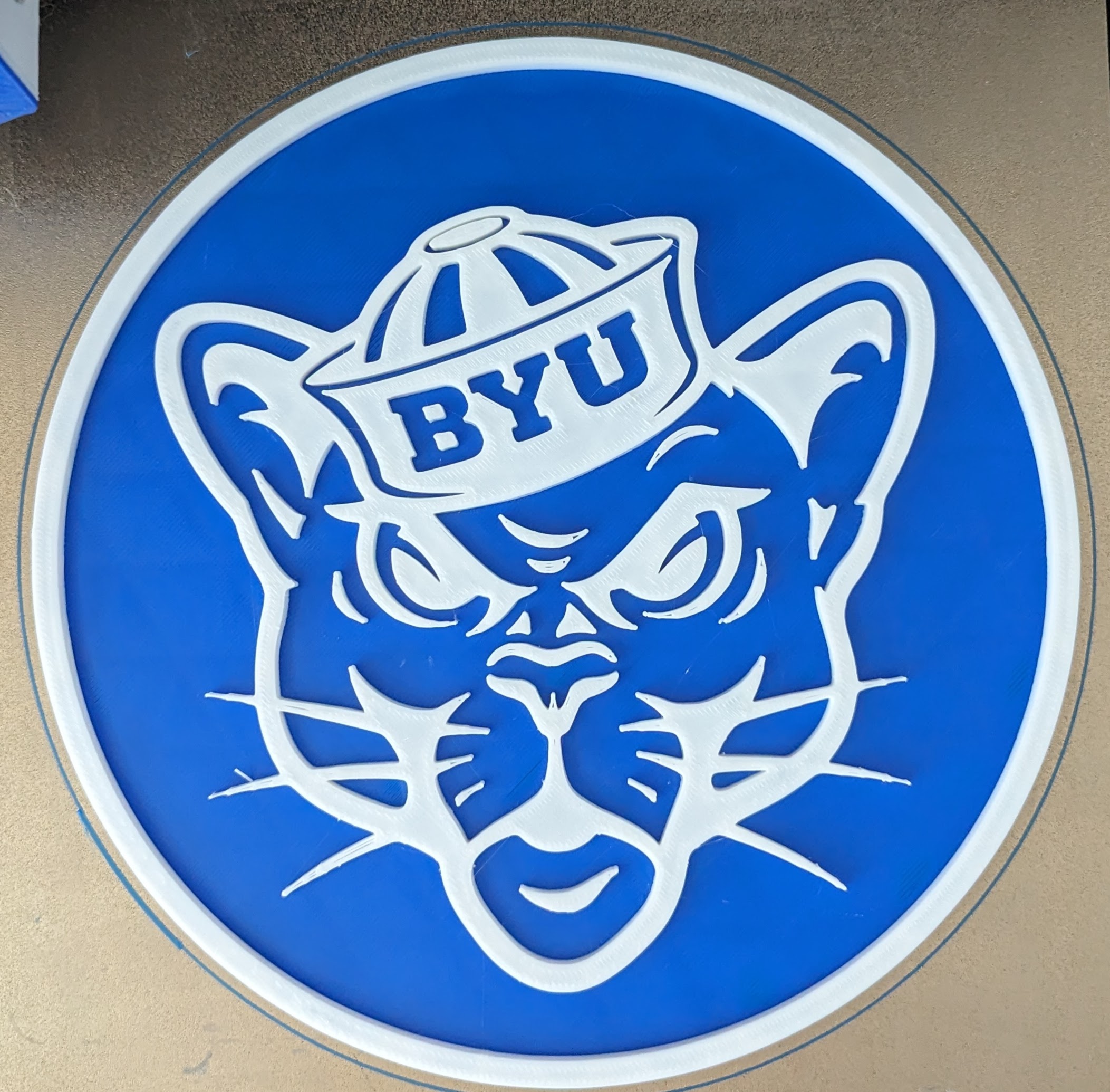 BYU Cougars Sailor Logo