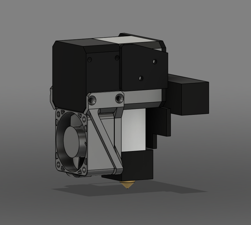 Ender 3 V3 SE 4020 fan mount