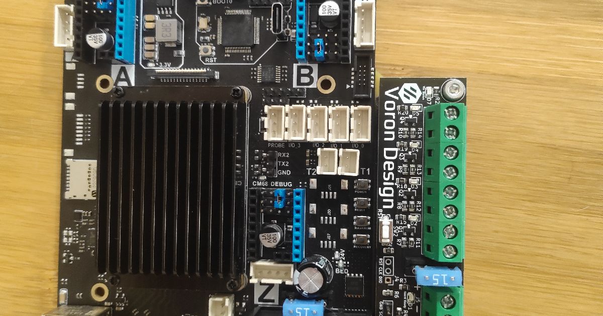 Voron v0.2 r1 Fysetc expander by vipan Download free STL model