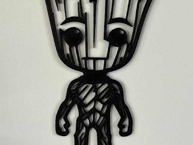 Baby Groot Wall Art #1