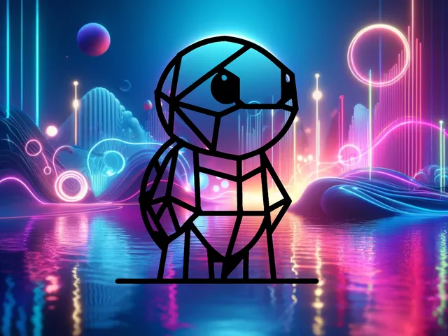 Geometric Pokemon Squirtle Wallart