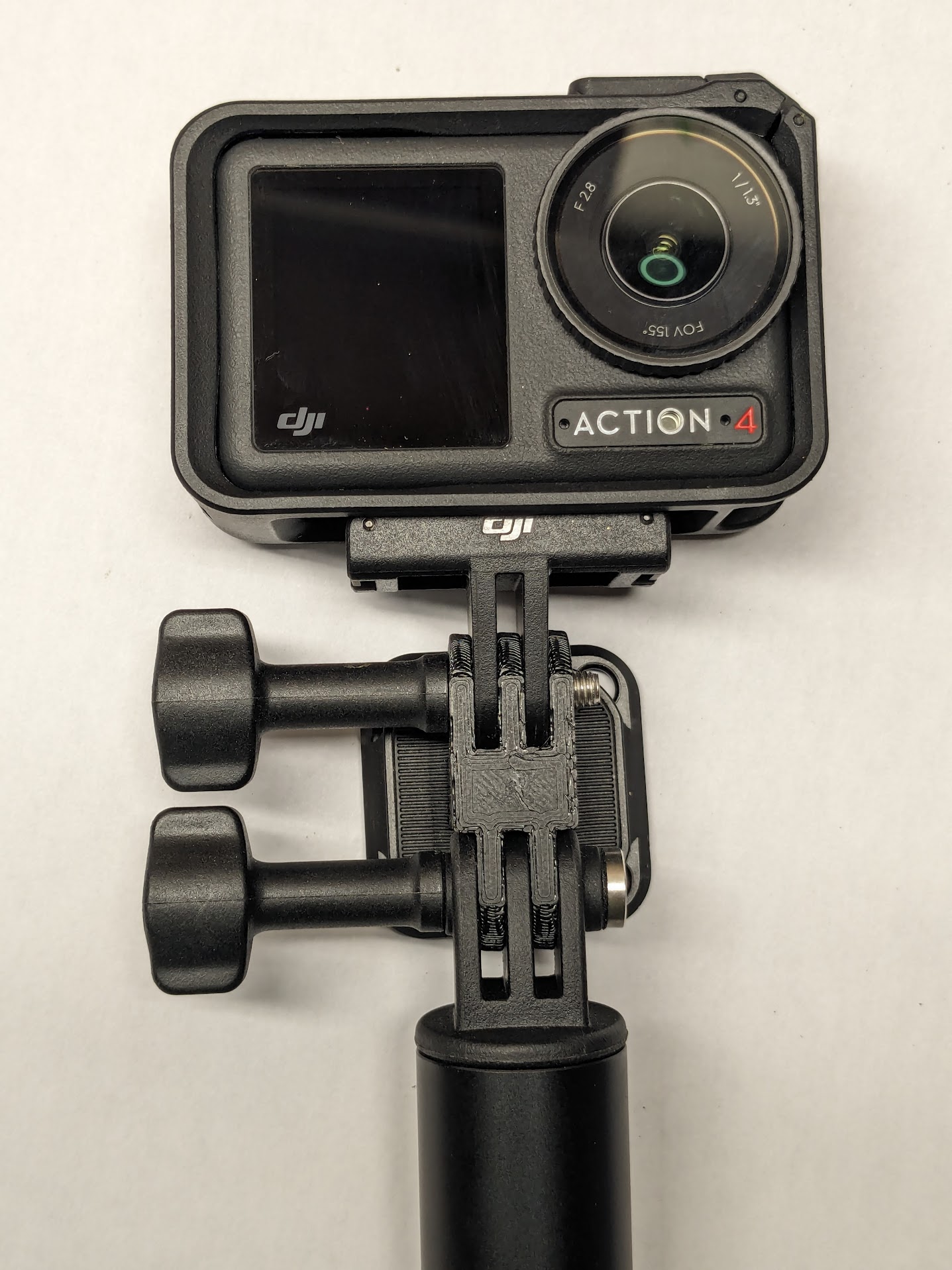 Action cam clip bracket by adam kimmerly download free stl model