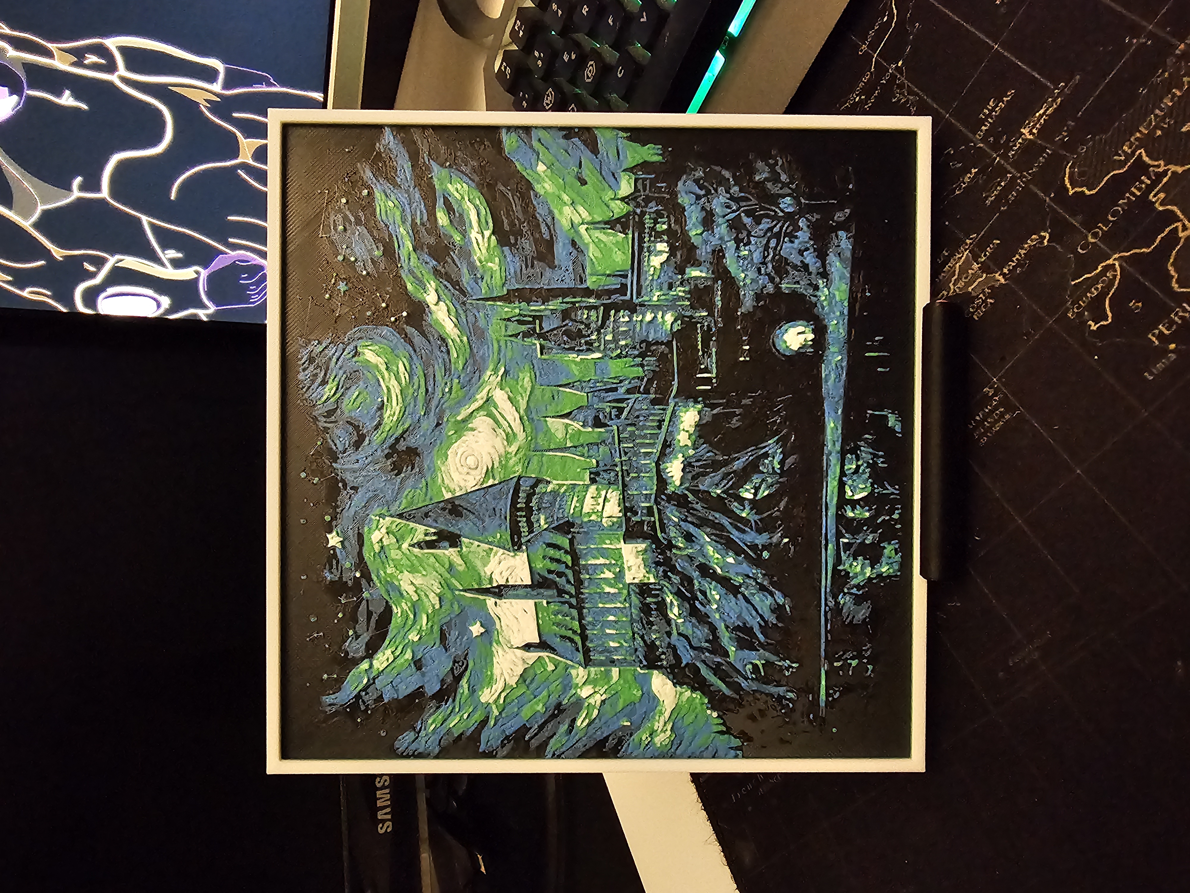 Hogwarts van gogh style - HueForge