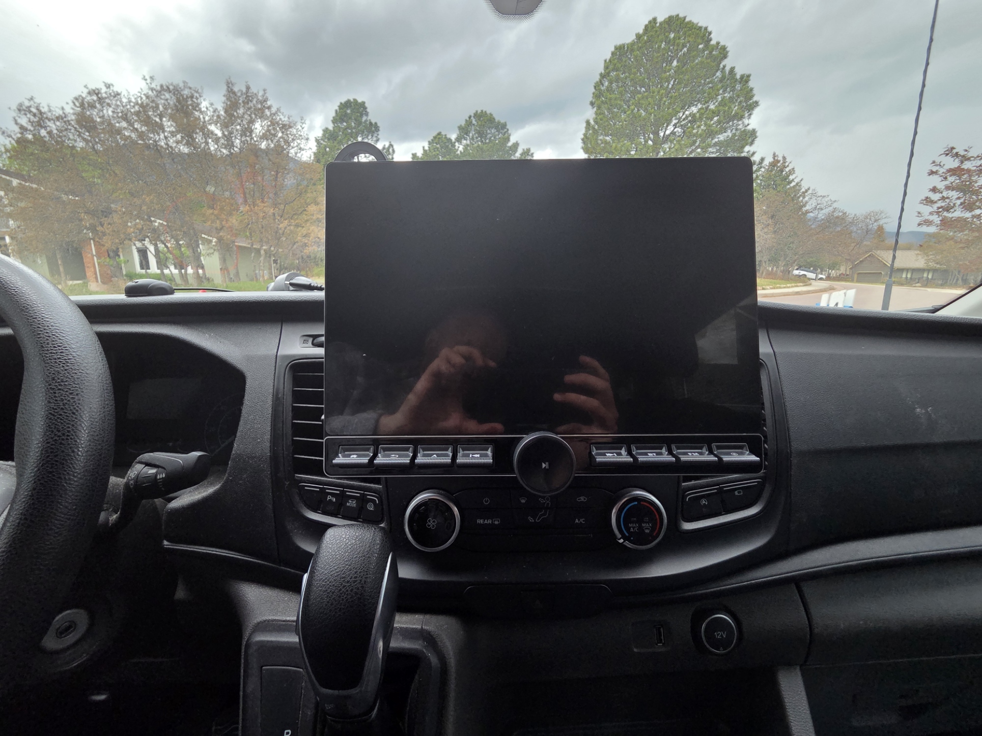 DUDU7 13" Head Unit Mount Adapter for 2021 Ford Transit