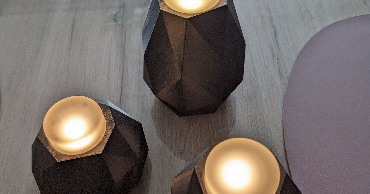 Duni LED Candle holders by Ch3vr0n | Download free STL model ...