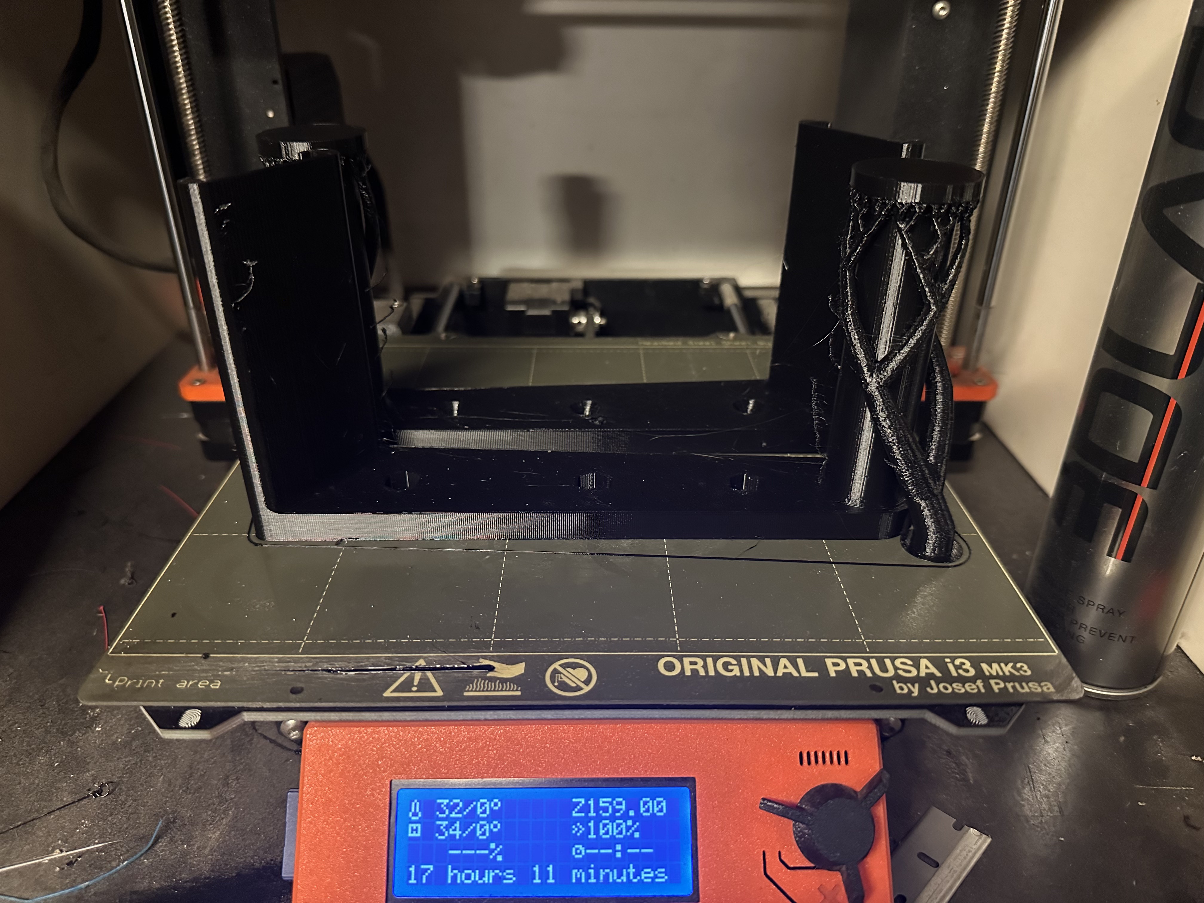 low profile spool holder