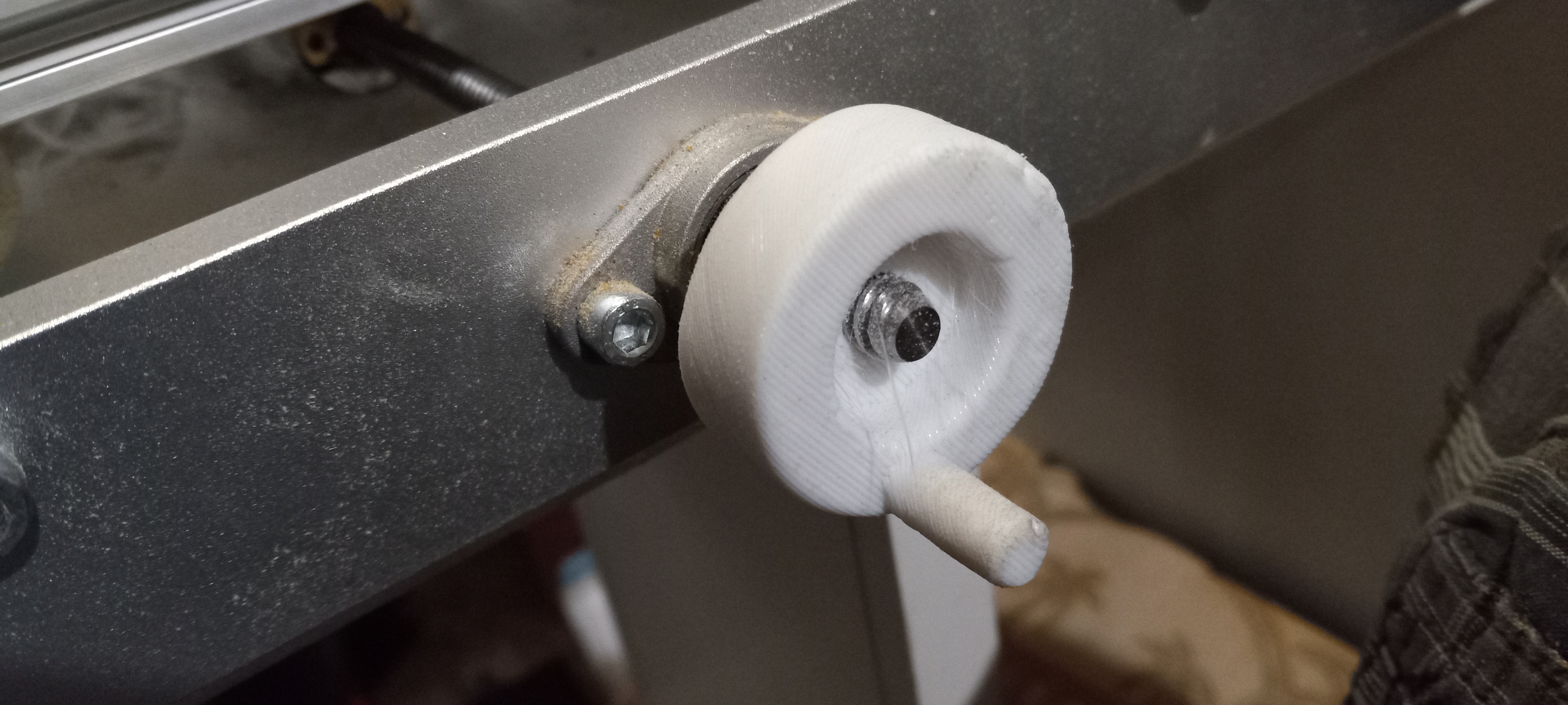 Miniatura 3 do modelo 3D 3018 cnc mini mill handle