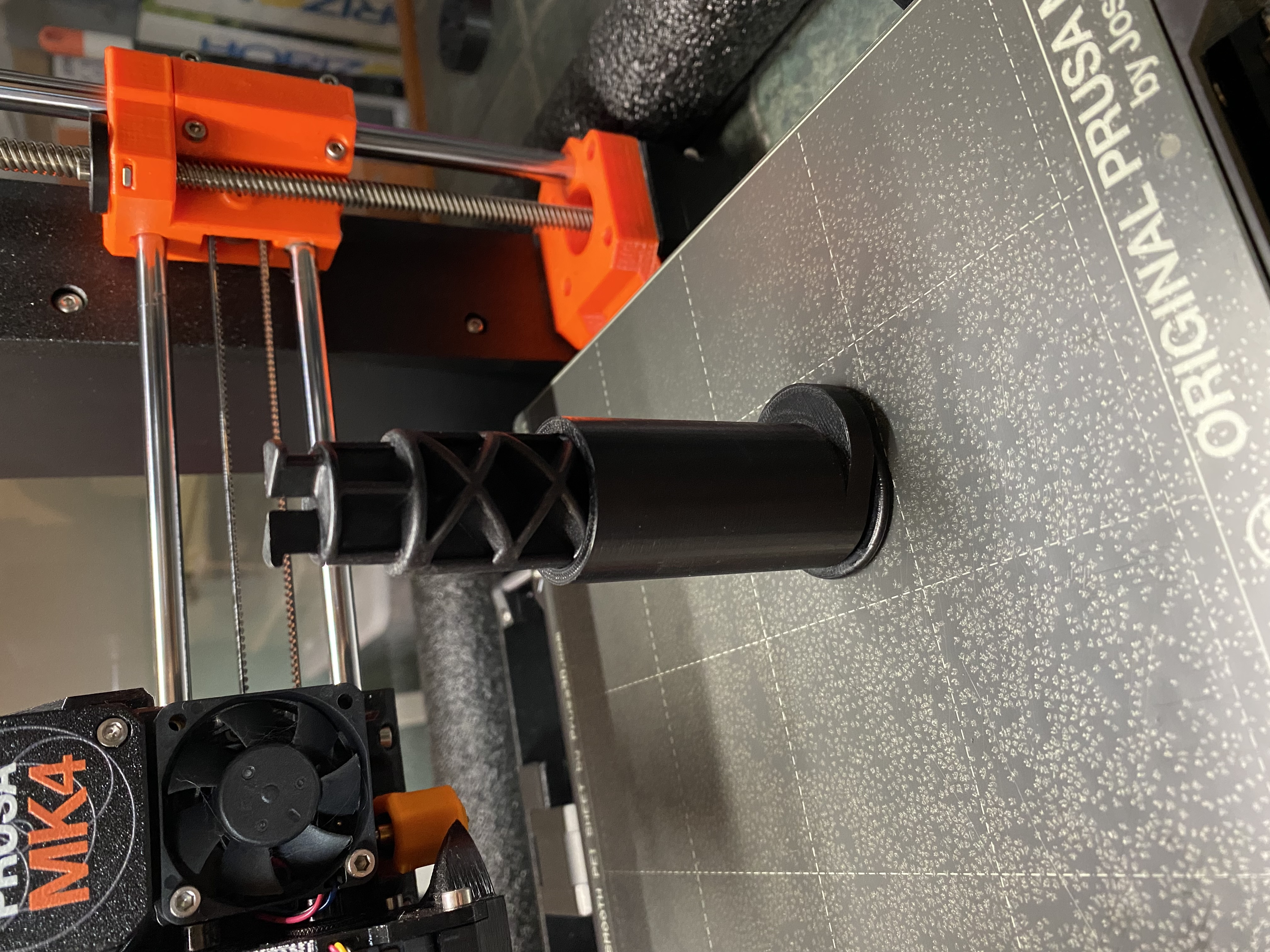 Miniatura 2 do modelo 3D Simple MK4 Spool Arm Guard