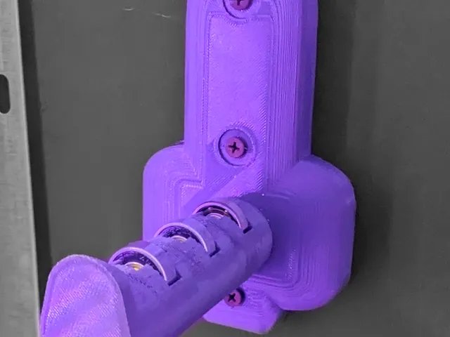 Wall-mounted filament spool holder