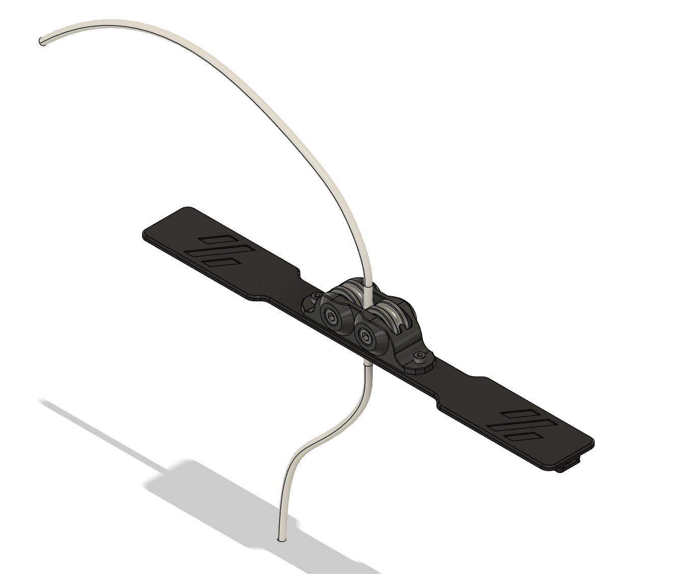 Voron Switchwire - Bearing PTFE top slot guide (BOWROLL)