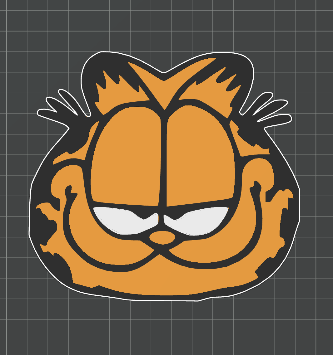 Garfield Face
