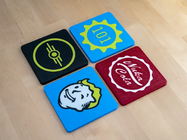 Fallout Coaster Set