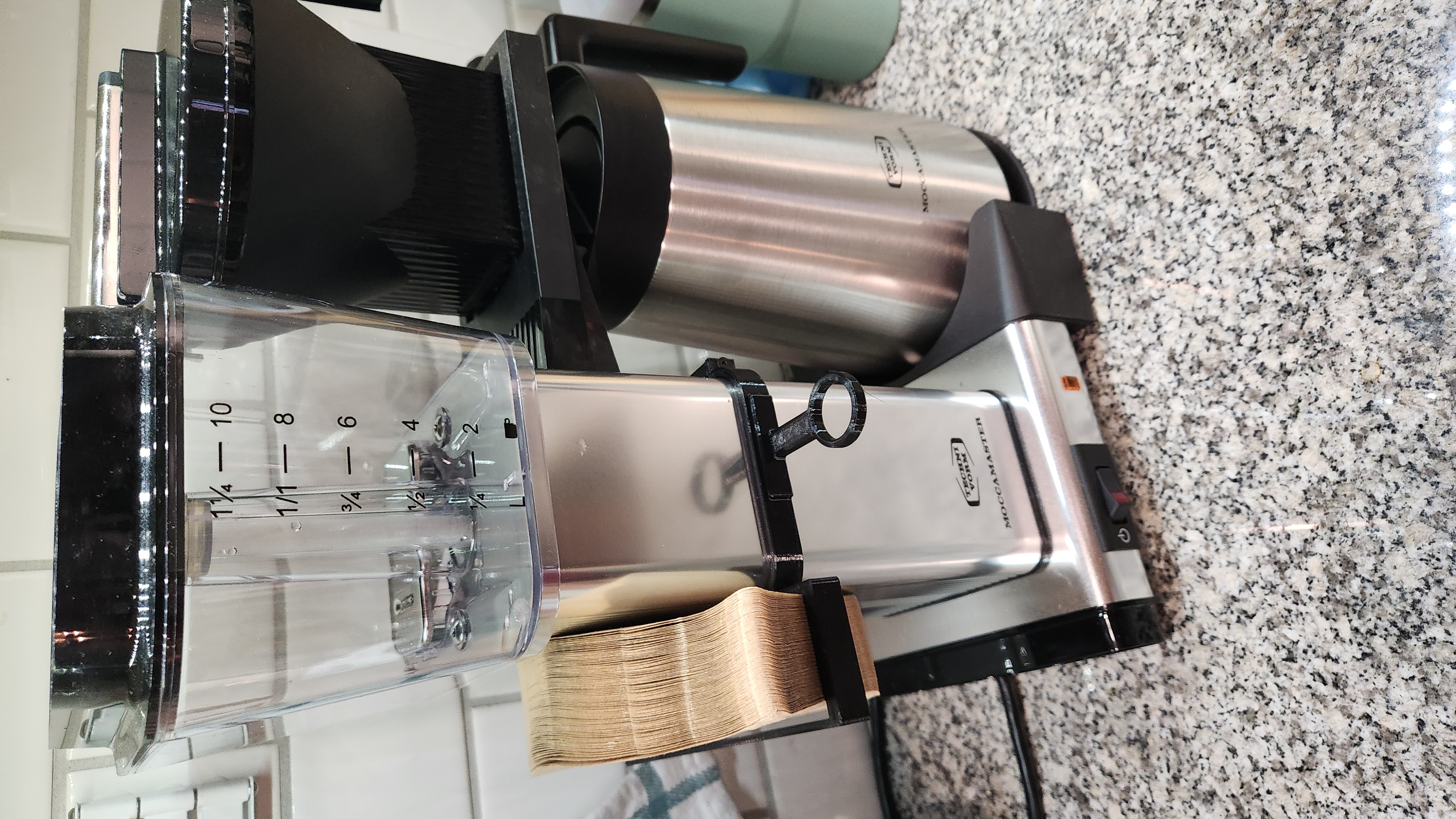 Mochamaster Filter and Brew-Thru Cap Holder