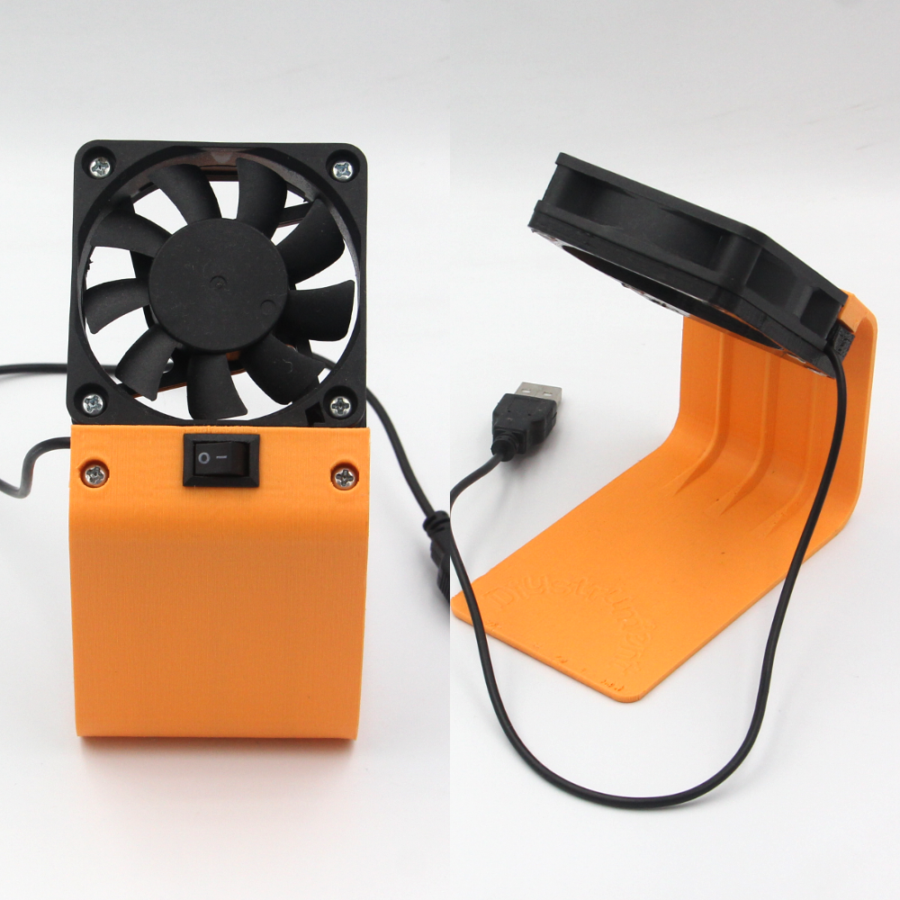 Battery Charger Cooling Fan by diystrument | Download free STL model