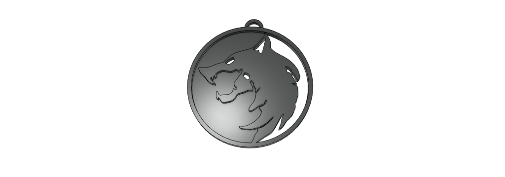 Witcher Necklace and or Pedant, The Witcher, Witcher Wolf Necklace, White Wolf Pendant
