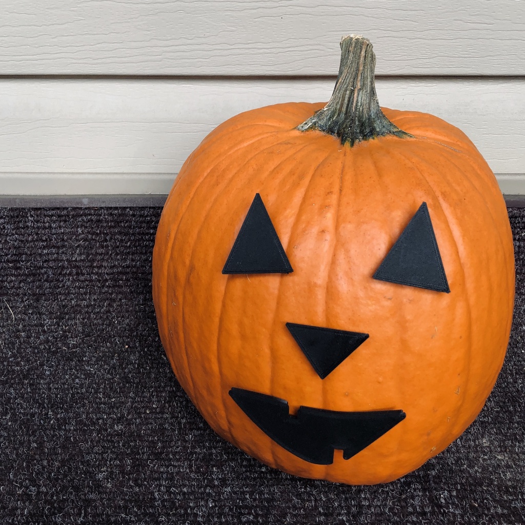 MR. PUMPKIN HEAD/HALLOWEEN JACK O LANTERN FACE/KIDS HALLOWEEN CRAFT
