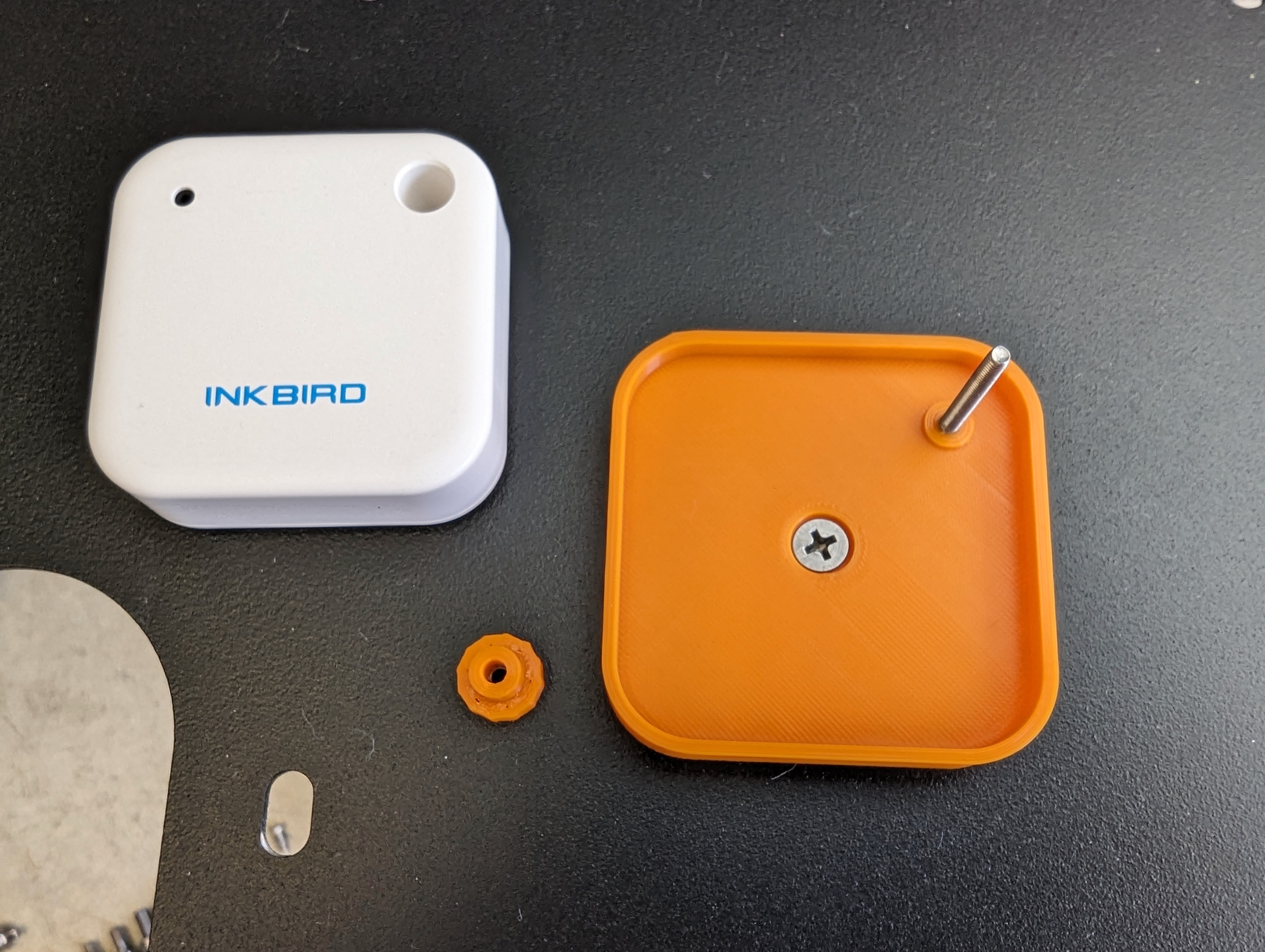 Mount for the Inkbird Bluetooth Temperature Sensor — thumbnail 2