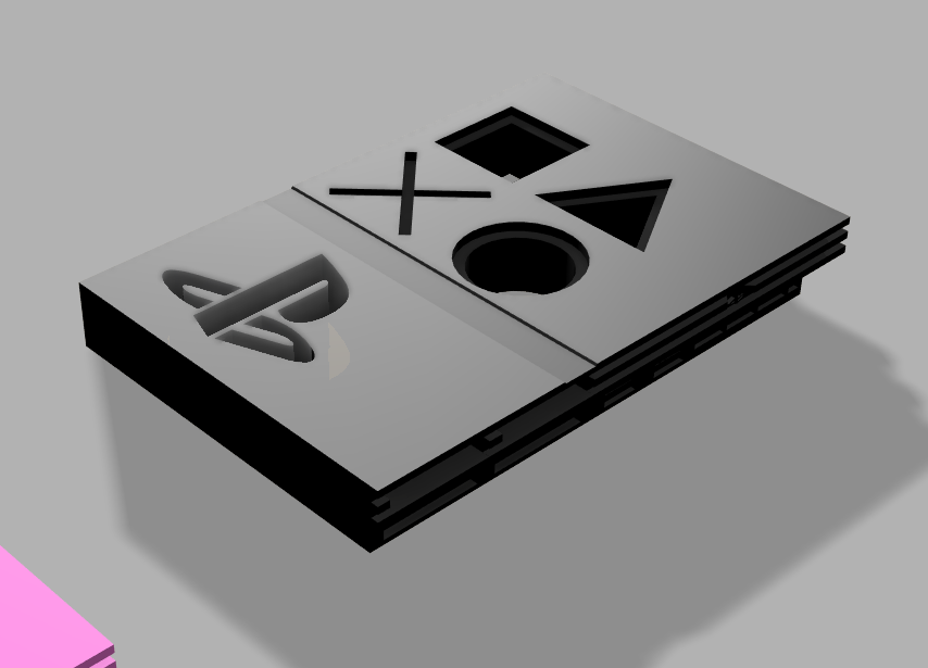 Ps2 Slim- Inspired Keychain