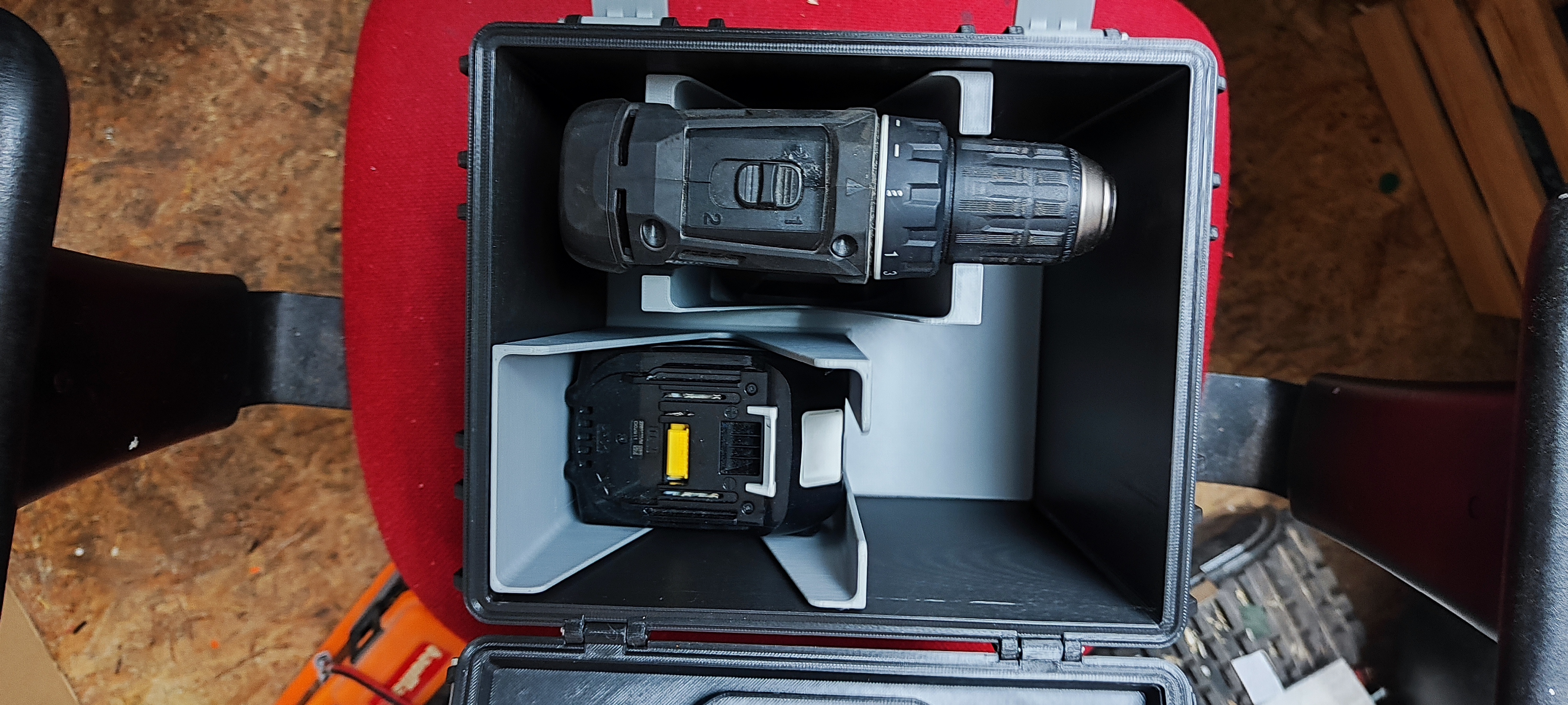 Makita DDF482 insert for SBox for MK2/3/4 - stackable toolbox system