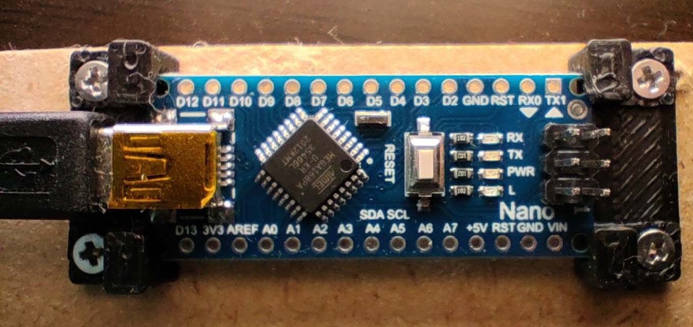 Arduino NANO mounter for wooden boards by t-nissie | Download free STL ...
