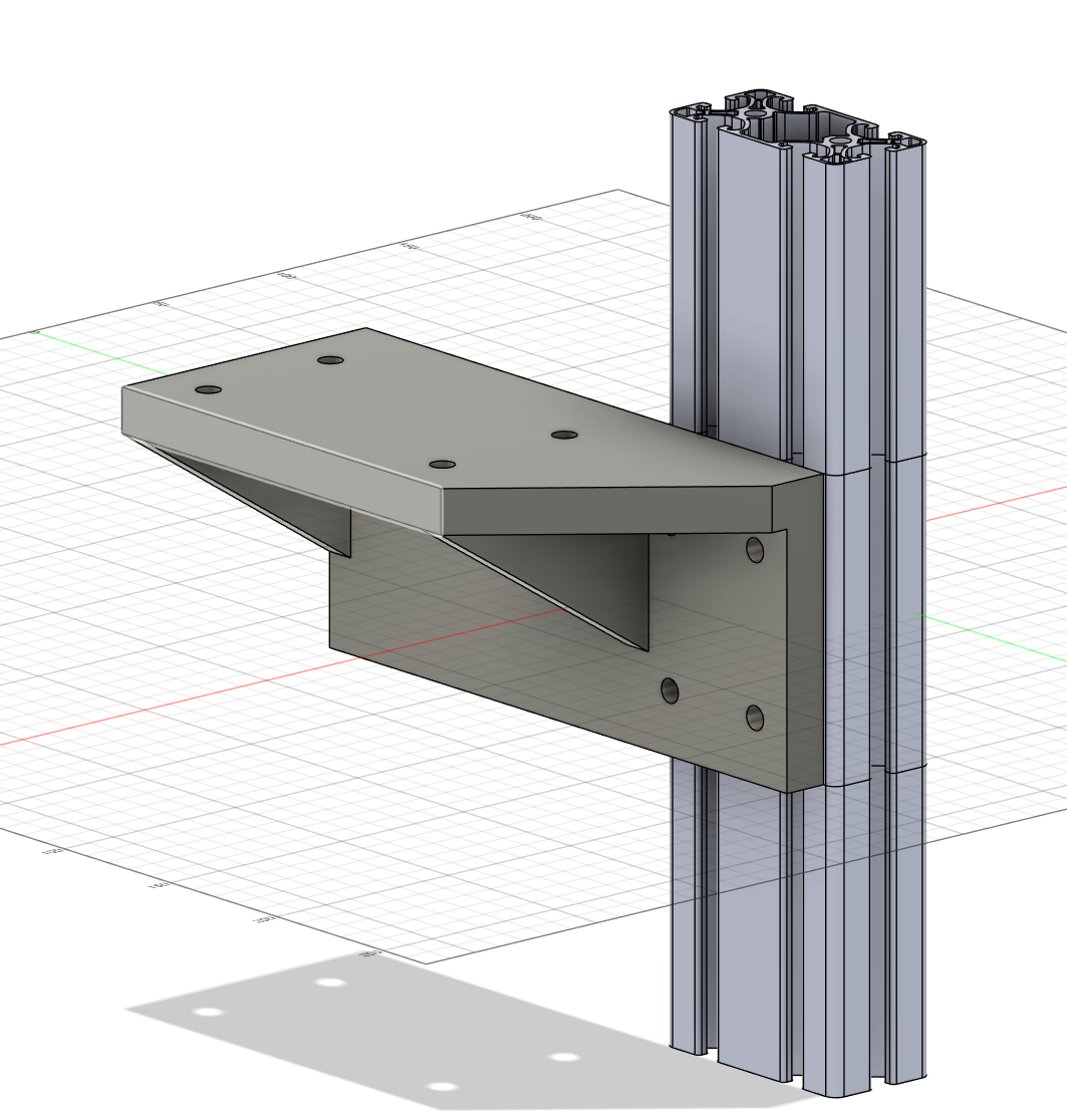 Shifter bracket for 4080 simracing rig