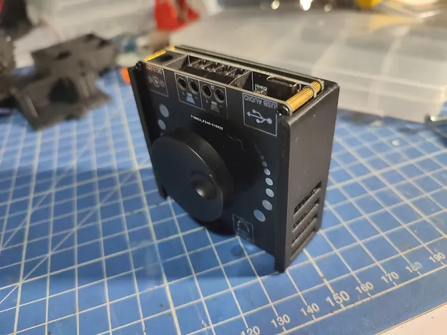 Wall holder for Sinilink XY-AP50H stereo bluetooth amplifier