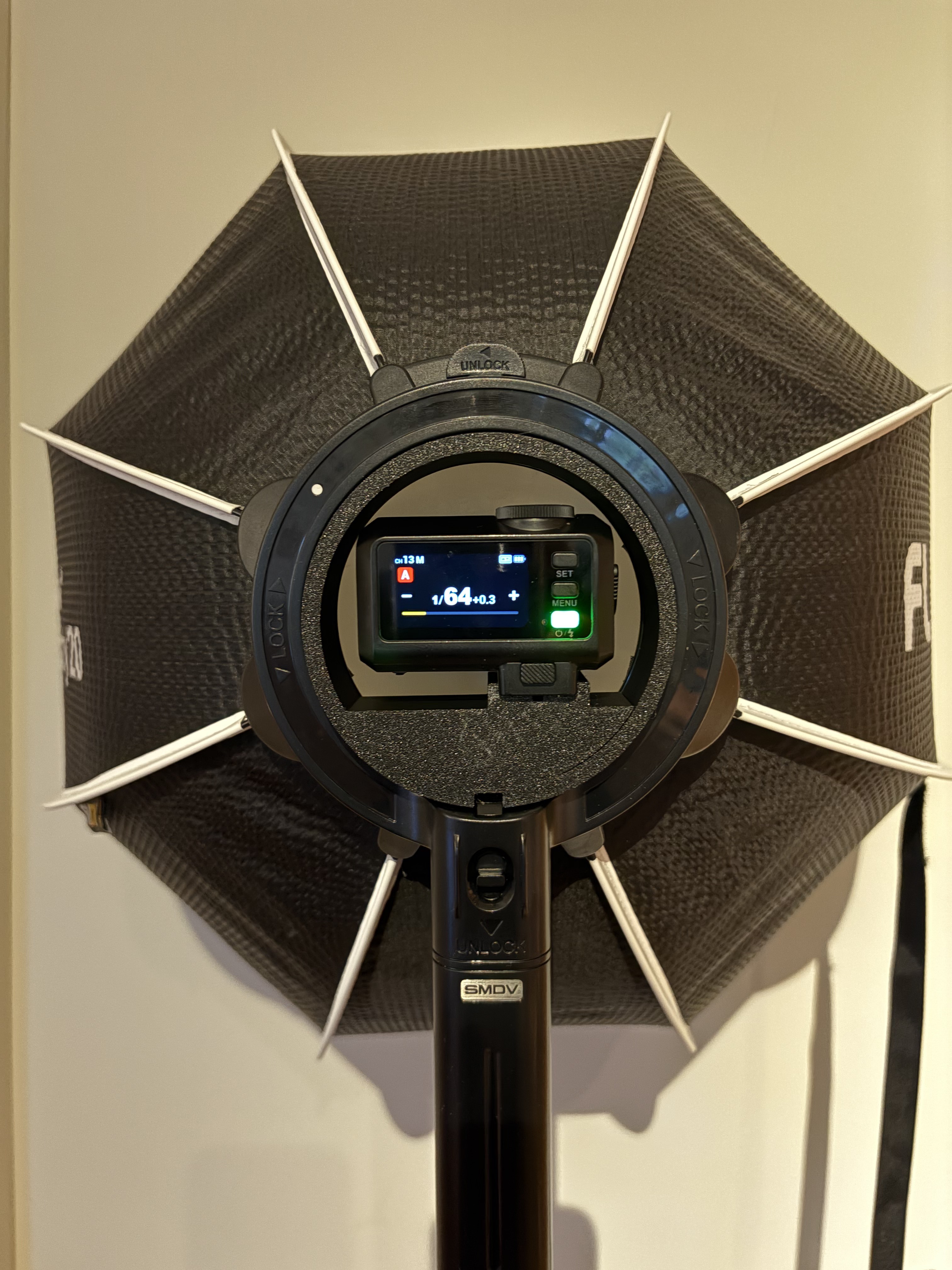 Godox IT30 Pro adapter to SMDV softboxes
