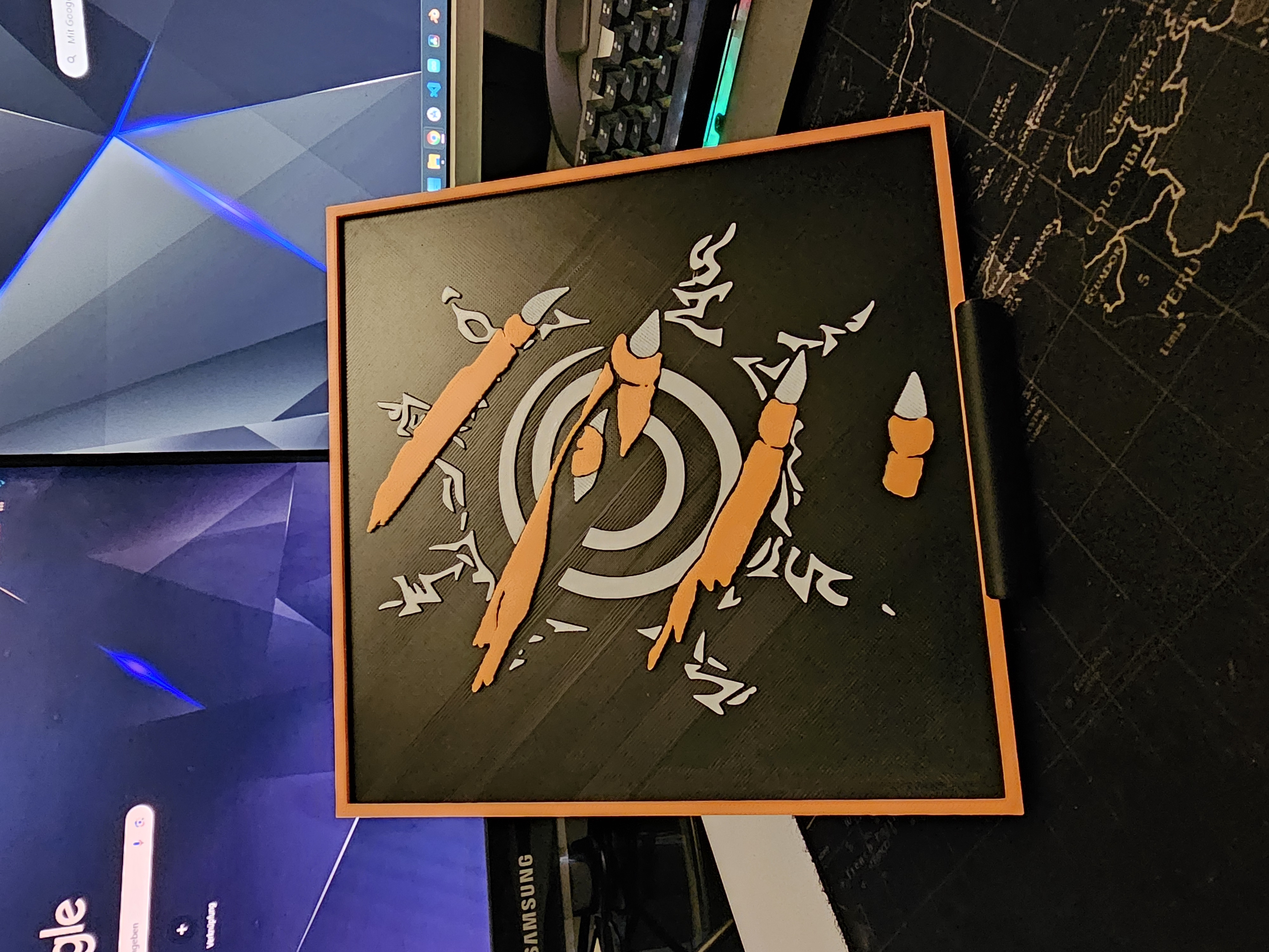 Kurama nine-tails - HueForge