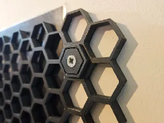 Strengthened Wall Connection/Anchor Pieces for Honeycomb Wall Storages + Duo / Quad Versions