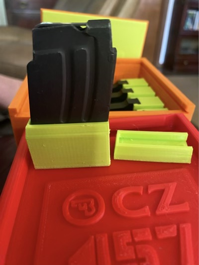 CZ455 452 512 METAL OEM Magazine Baseplate