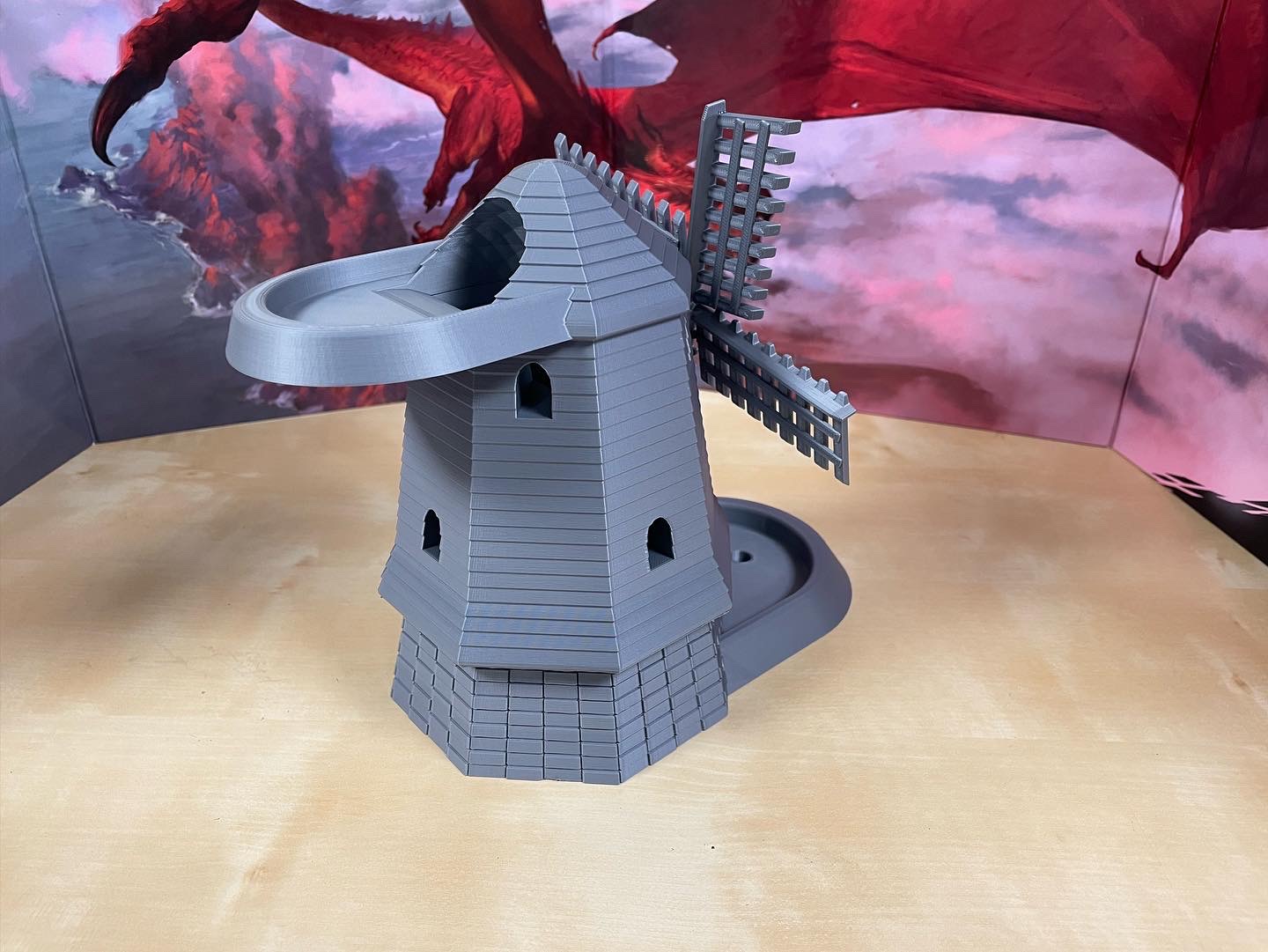 Miniatura 2 do modelo 3D Mini Golf Dice Tower