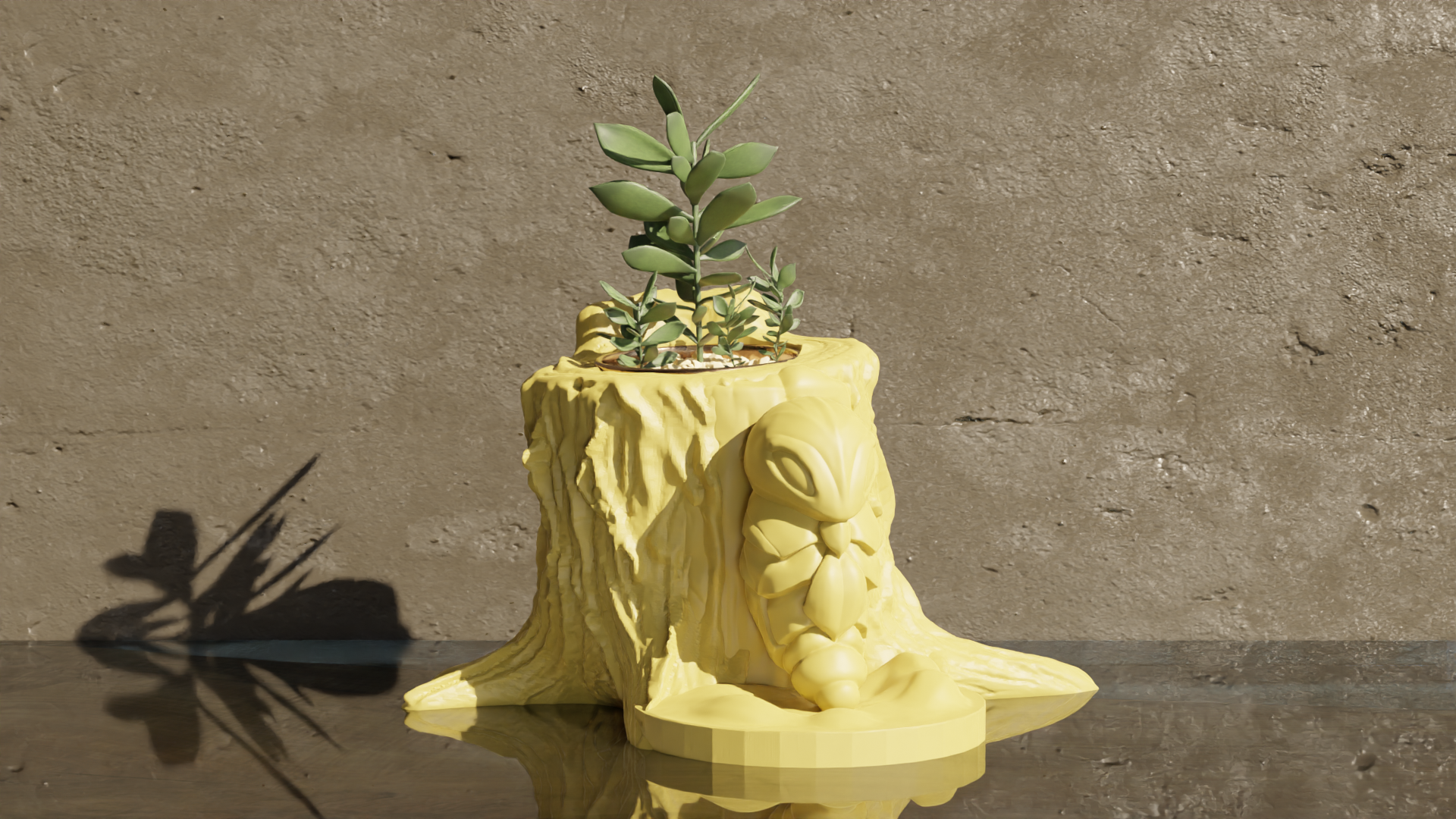 Kakuna - Pokemon Pot Plant