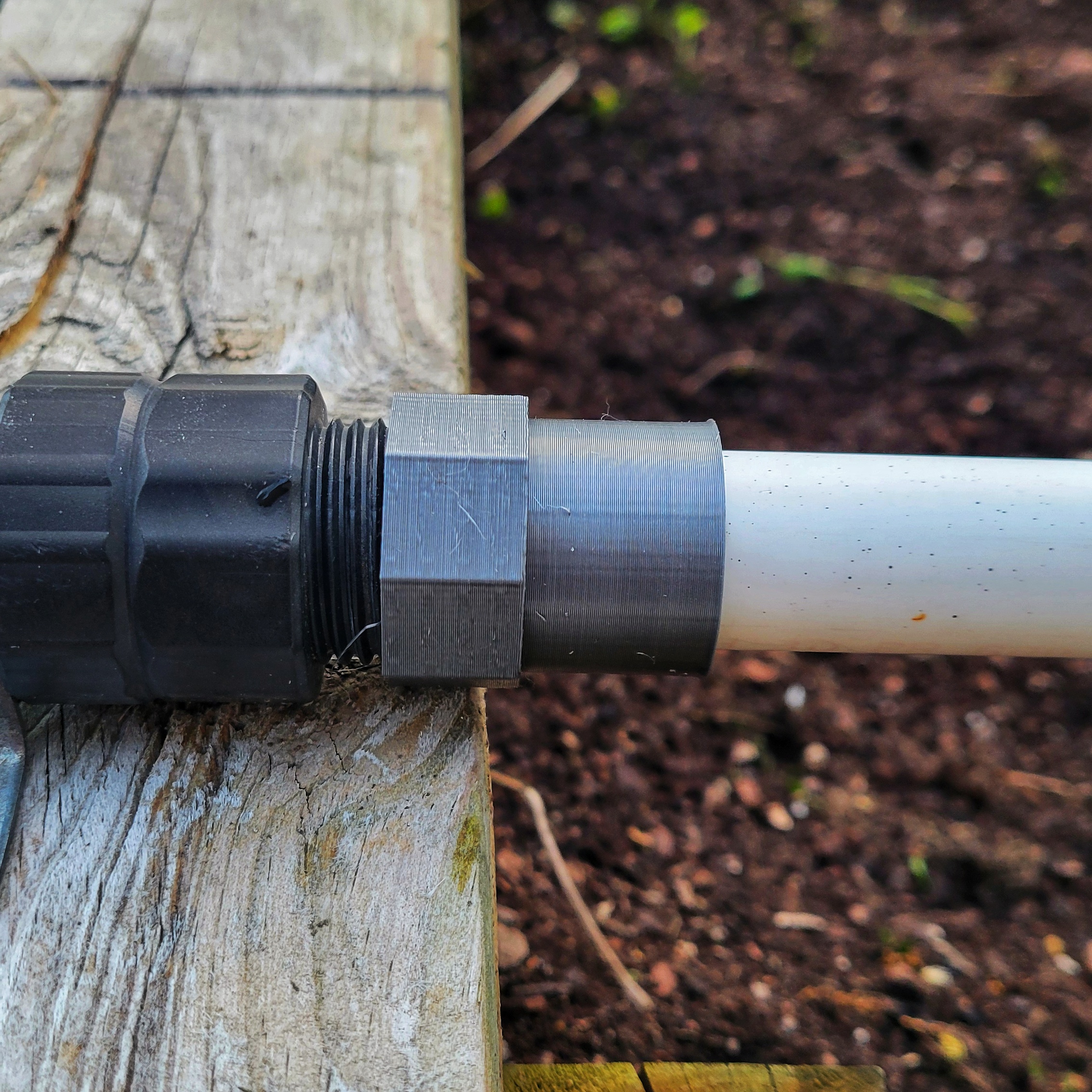 Female Hose to 0.5 inch PVC connecter garden hose to PVC by