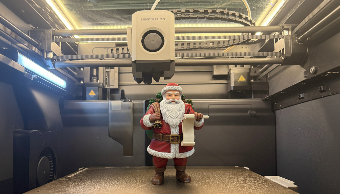 Santa Reading