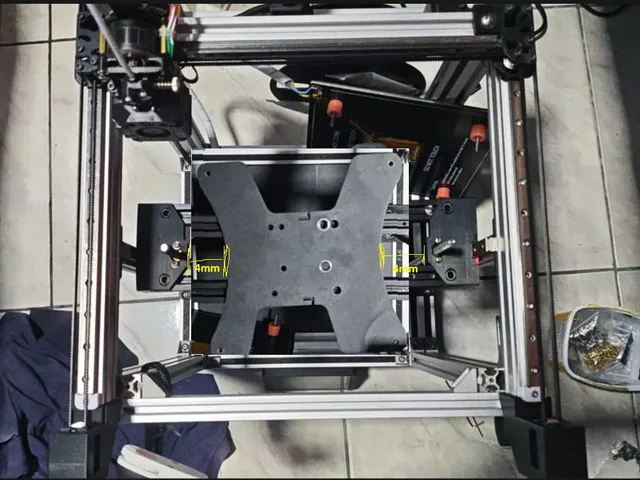 Duender MGN12H - Reinforced Z with 300mm Extrusions