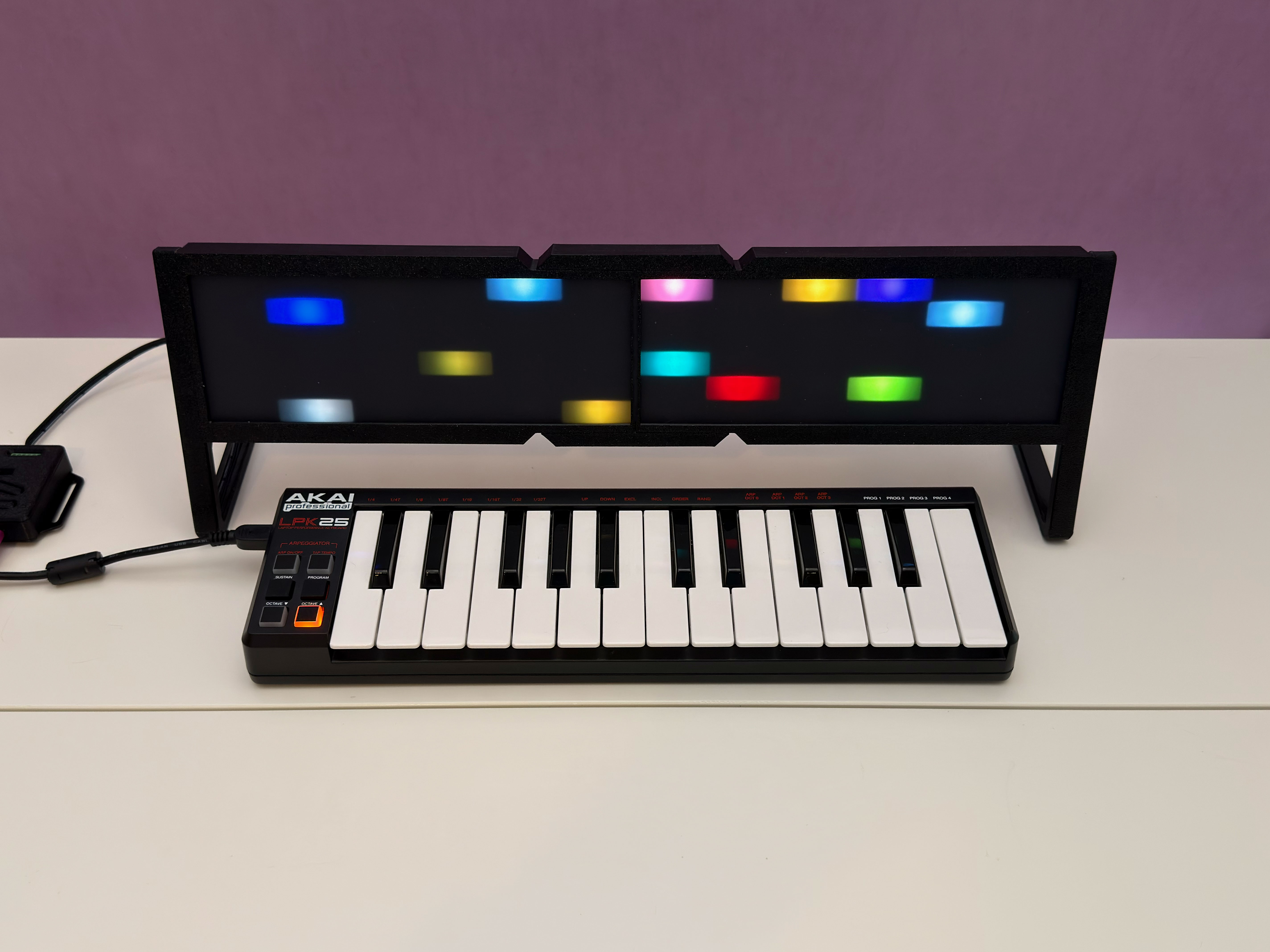 MIDI NeoPixel Visualizer 3D model