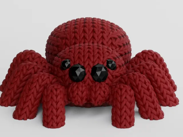 Knit spider