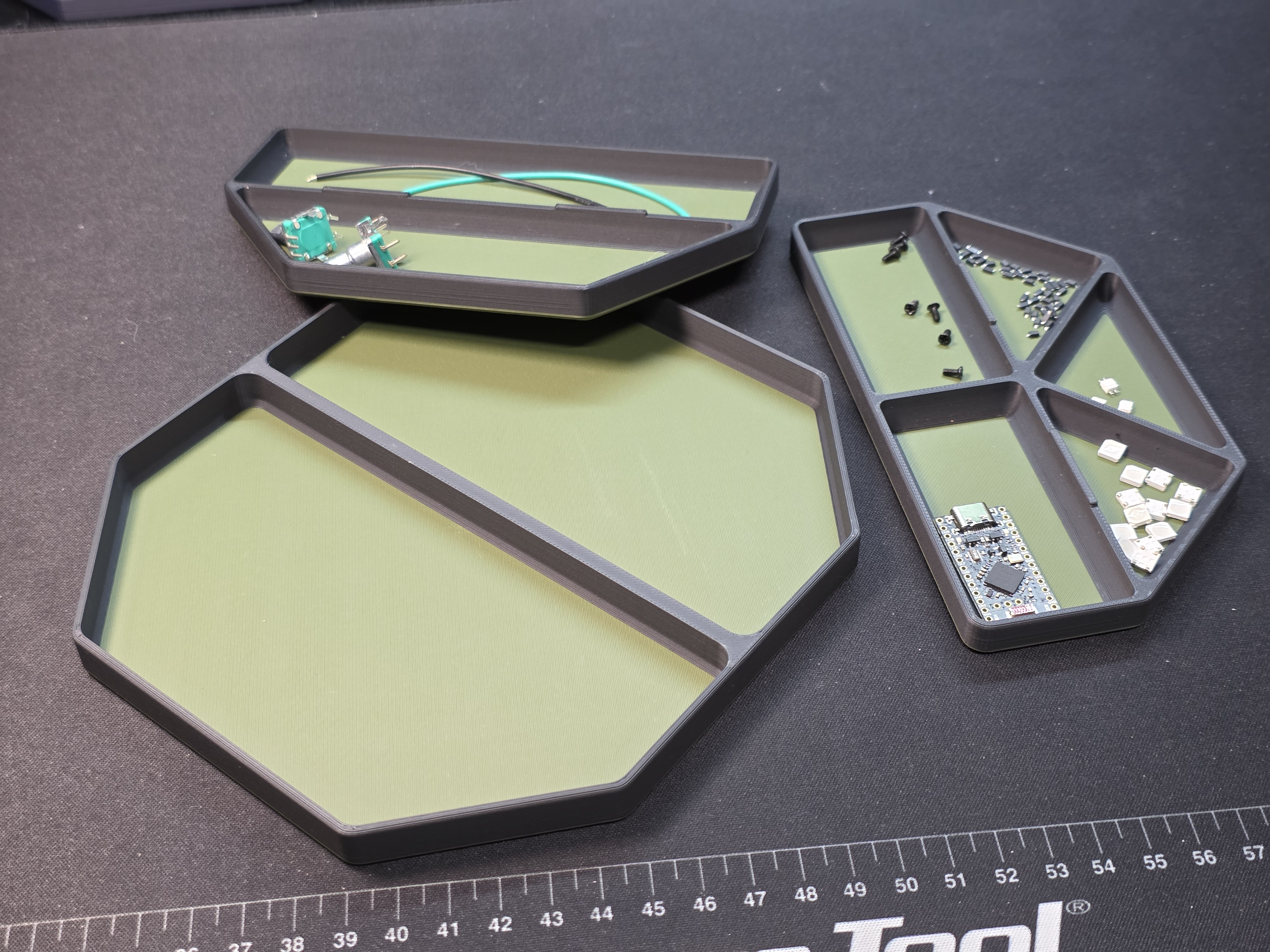 Stackable Modular Parts Tray System