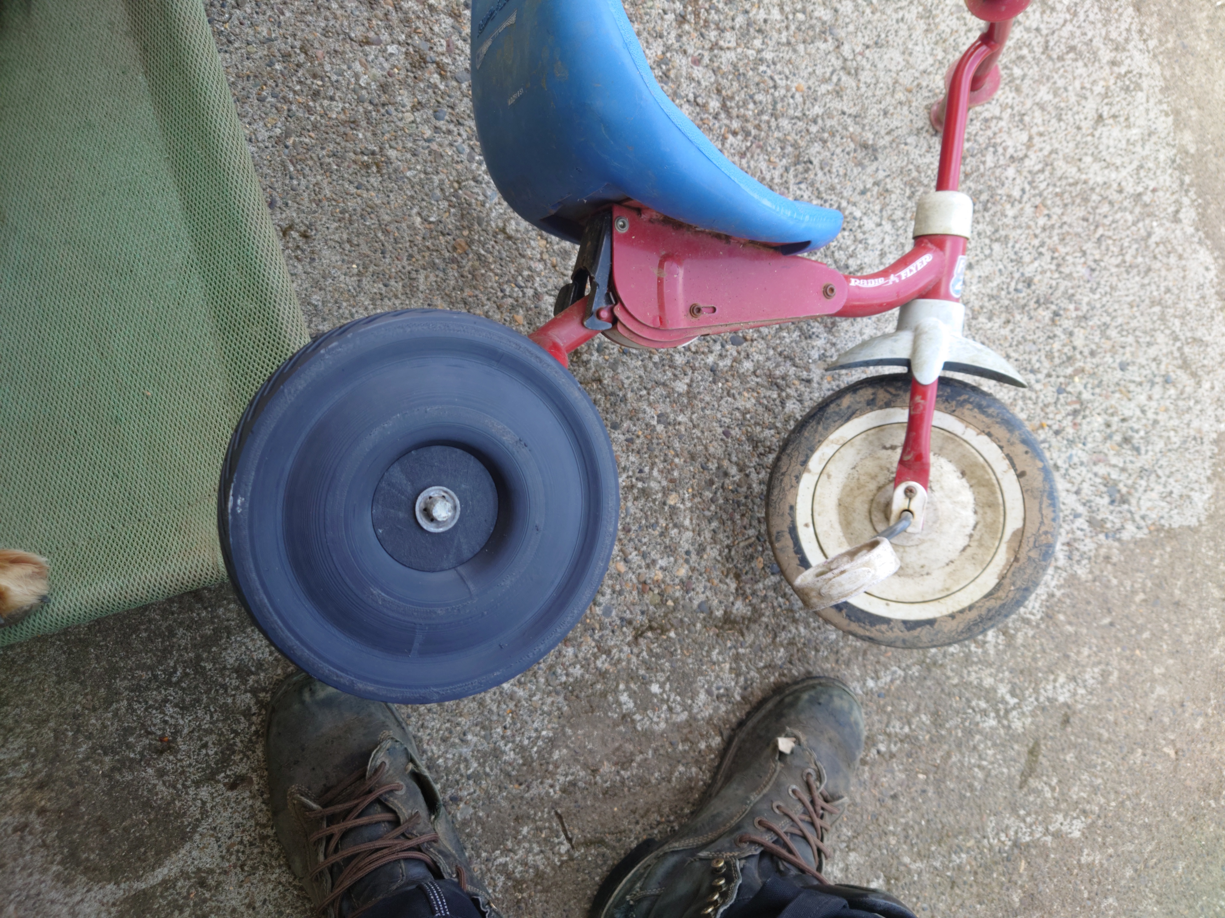 Radio Flyer Folding Trike Compatible Rear Tire