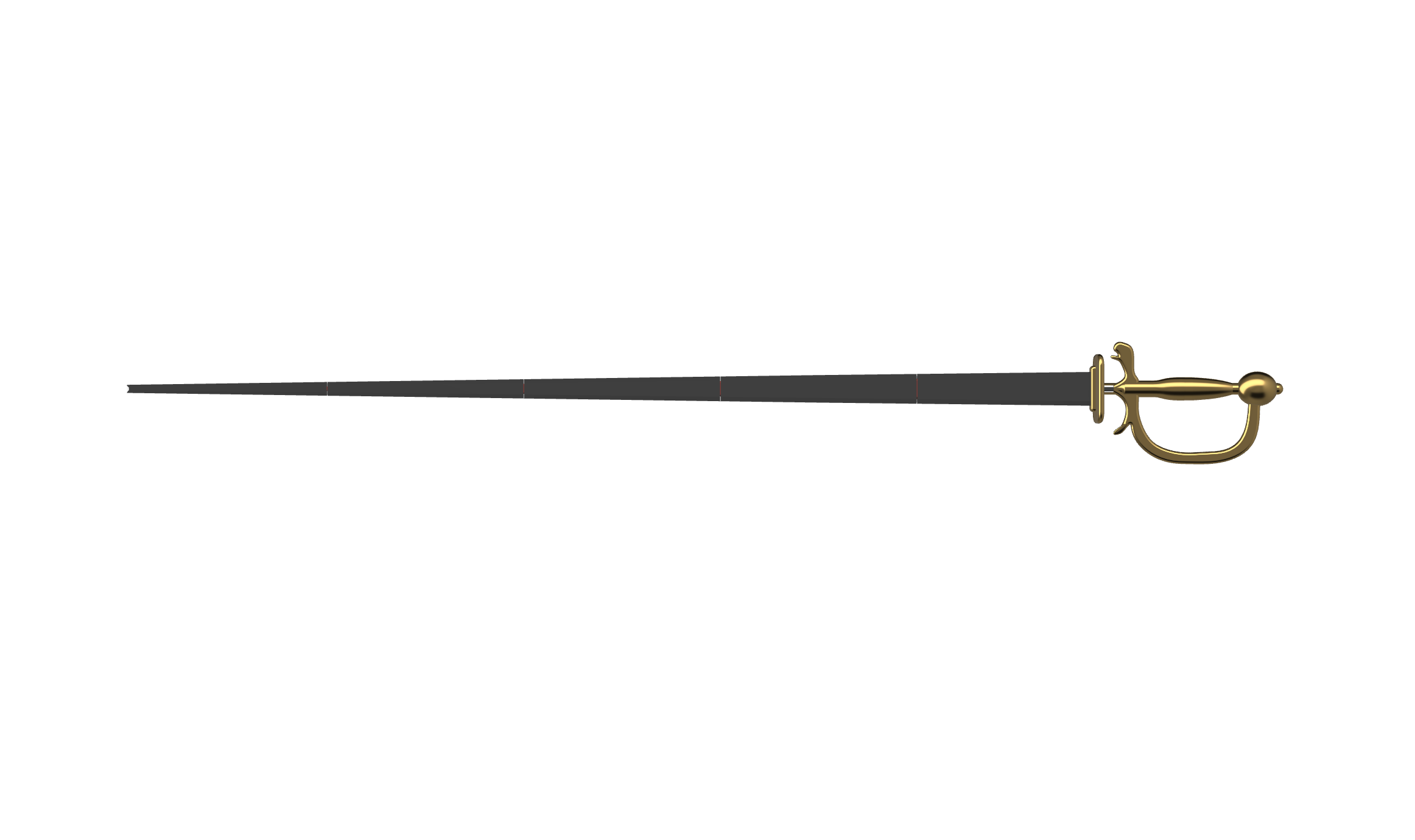 Prop American Officer #39 s Revolutionary War Sword by Devise3D
