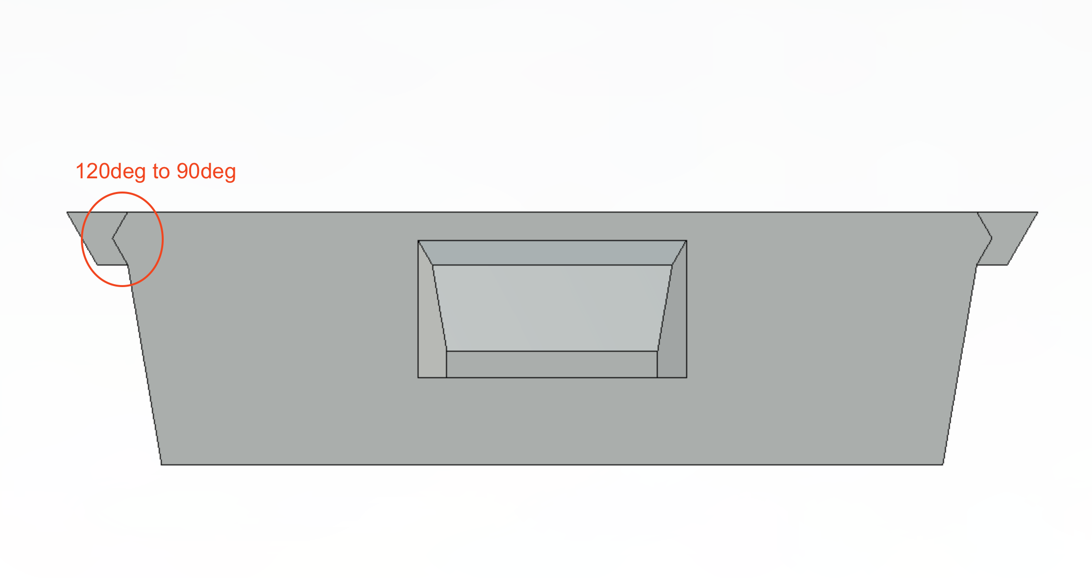 Miniatura 8 do modelo 3D Parameterized Under Desk Drawer