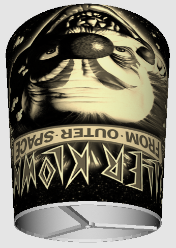 Killer Klowns Lampshade