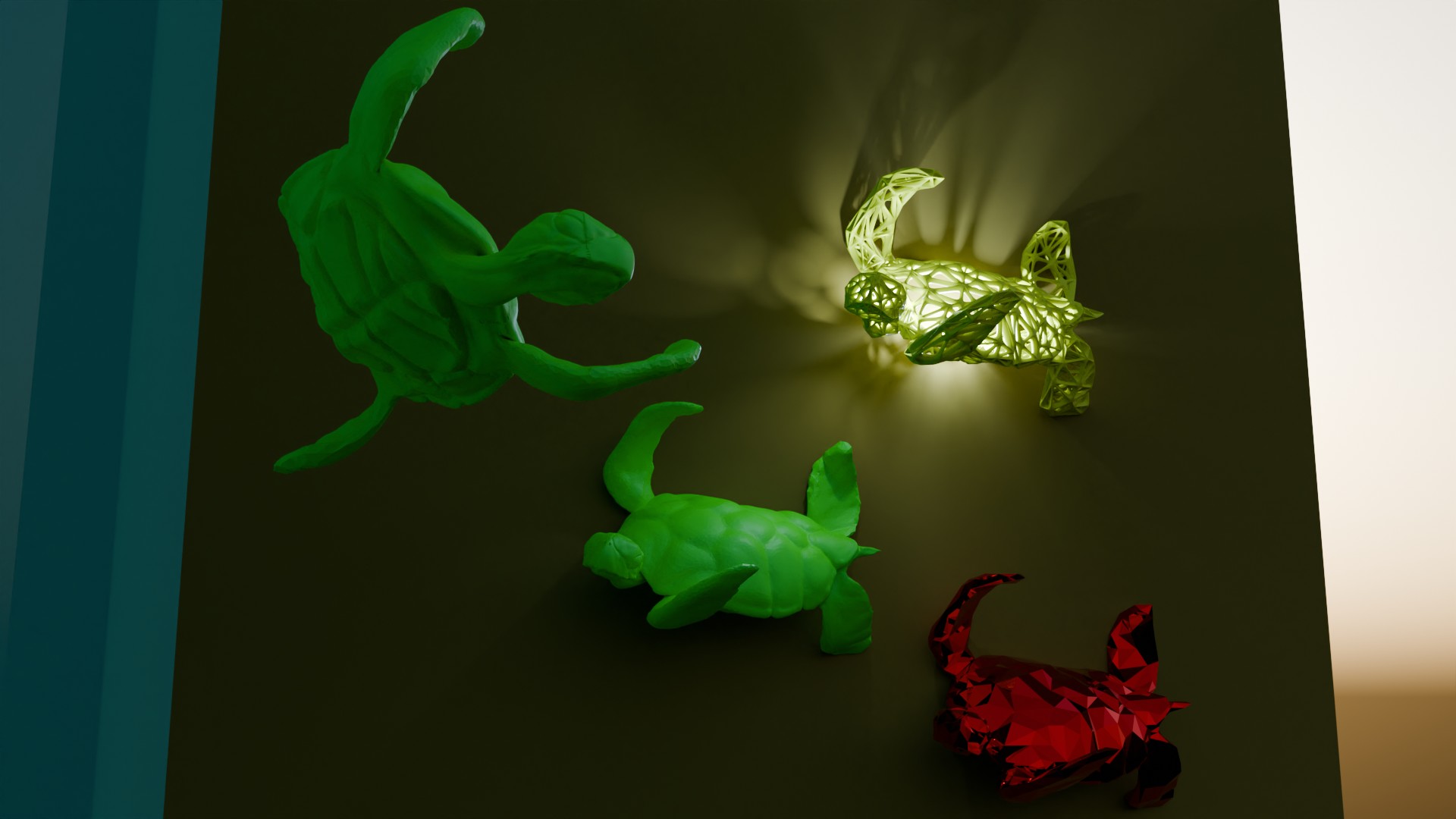 Wall Sea-turtle