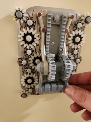 Mechanically Geared Light Switch