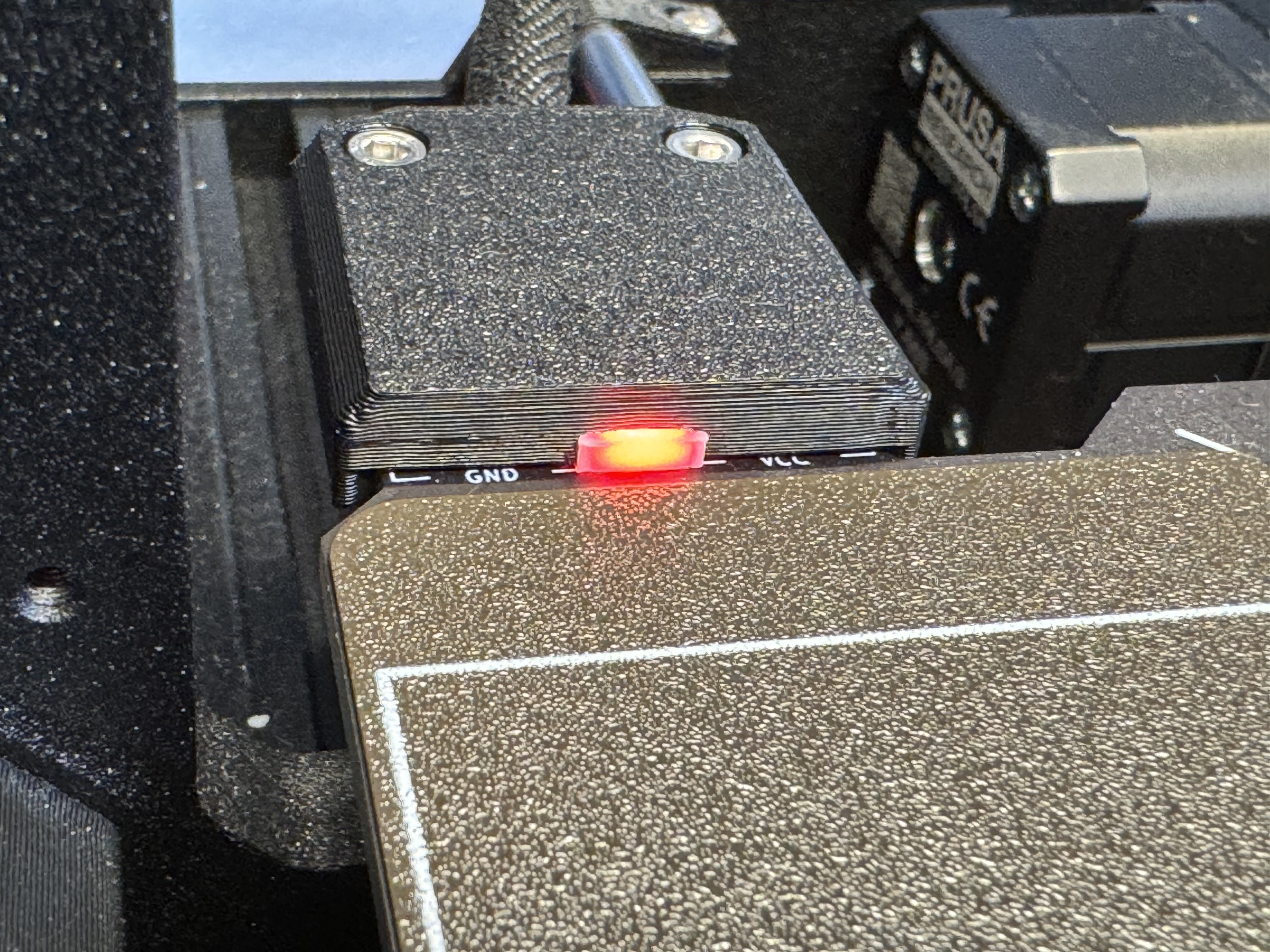 Prusa MK4 heatbed led difuser