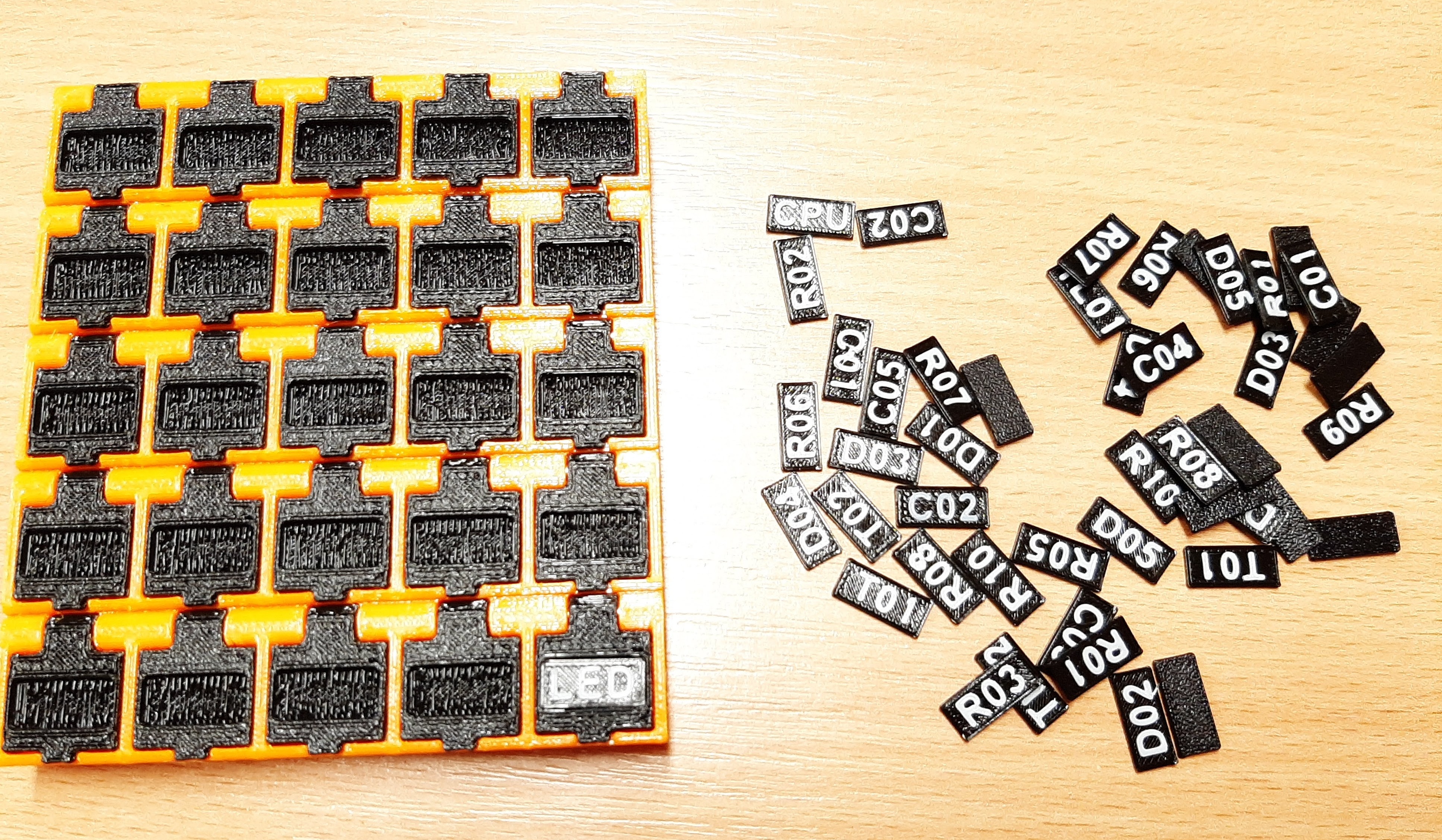 Labels for SMD Component Storage box