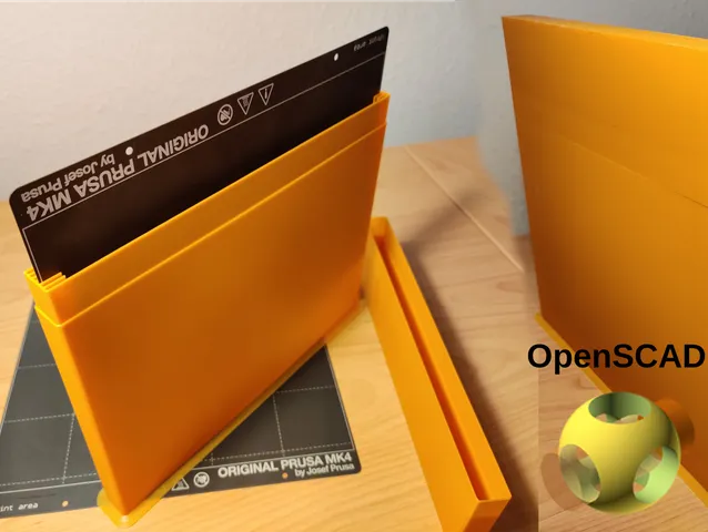 Print sheet Box OpenSCAD