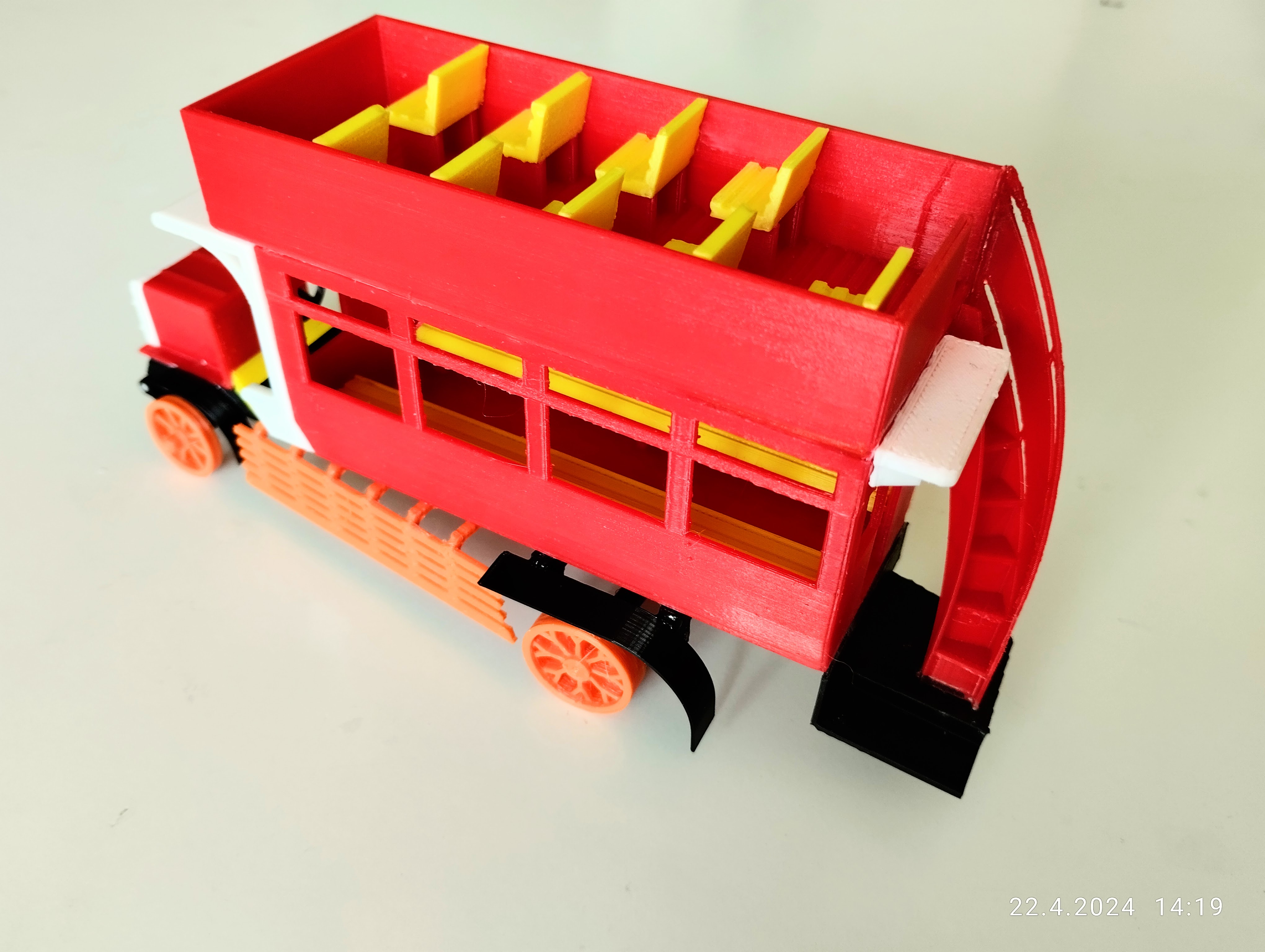 LGOC B340 Double Deck Bus New staircase